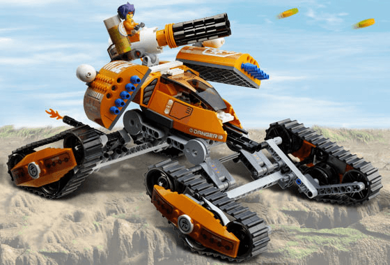 LEGO Mobile Defense Tank (7706-1) set, 2006