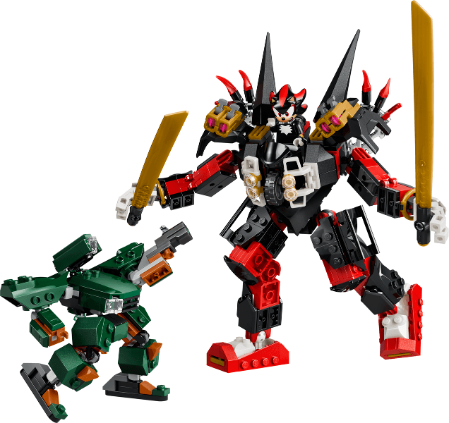 LEGO Shadow's Mech vs. G.U.N. Trooper (77120-1) set, 2026