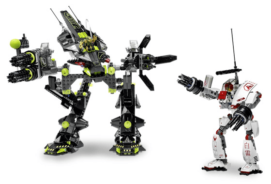 LEGO Bridge Walker vs. White Lightning (7713-1) set, 2006