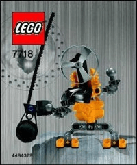 LEGO QUICK Bad Guy Yellow polybag (7718-1) set, 2006