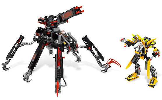 LEGO Combat Crawler X2 (7721-1) set, 2007