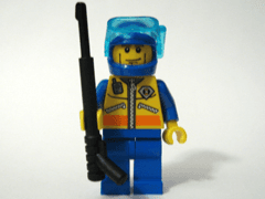 LEGO Advent Calendar 2008, City (Day 13) - Diver and Spear Gun (7724-14) set, 2008