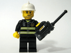LEGO Advent Calendar 2008, City (Day  7) - Fireman and Radio (7724-8) set, 2008