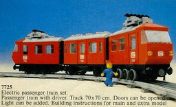 LEGO Electric Passenger Train (7725-1) set