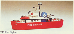 LEGO Fire Fighter Ship (775-1) set
