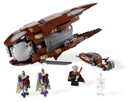 LEGO Count Dooku's Solar Sailer (7752-1) set, 2009