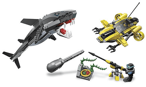 LEGO Tiger Shark Attack (7773-1) set, 2007