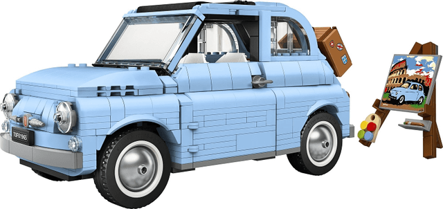 LEGO Fiat 500 {Bright Light Blue Edition} (77942-1) set, 2021