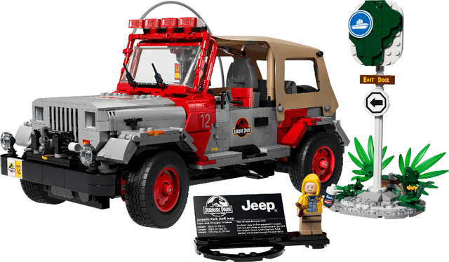 LEGO Jurassic Park Jeep Wrangler (77984-1) set, 2026