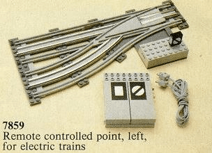 Remote Controlled Points Left 12v