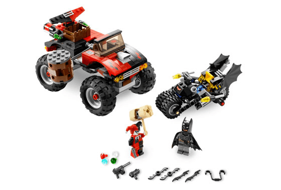 LEGO The Batcycle: Harley Quinn's Hammer Truck (7886-1) set, 2008
