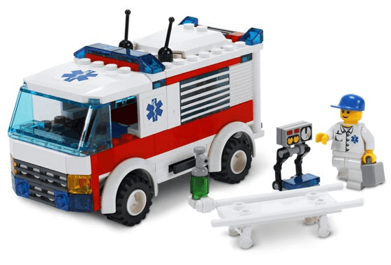 LEGO Ambulance (7890-1) set, 2006