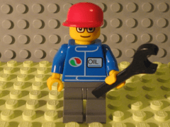 LEGO Advent Calendar 2007, City (Day 13) - Mechanic and Wrench (7907-14) set, 2007
