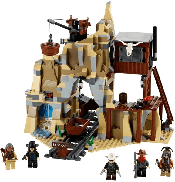 LEGO Silver Mine Shootout (79110-1) set, 2013
