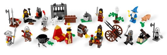 LEGO Advent Calendar 2010, Kingdoms (7952-1) set, 2010