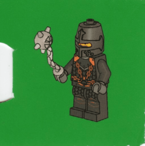 LEGO Advent Calendar 2010, Kingdoms (Day  4) - Dragon Knight with Flail (7952-5) set, 2010