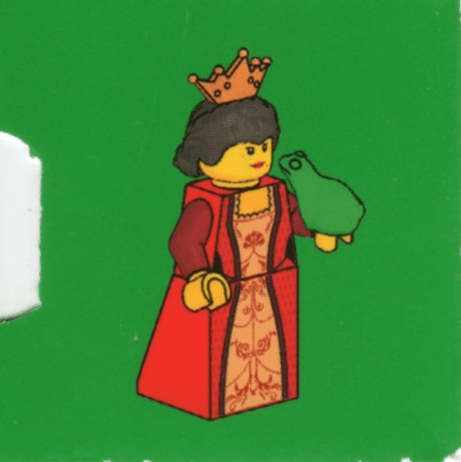 LEGO Advent Calendar 2010, Kingdoms (Day  7) - Queen with Frog (7952-8) set, 2010