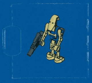 LEGO Advent Calendar 2011, Star Wars (Day 11) - Battle Droid Pilot (7958-12) set, 2011
