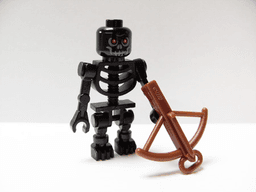 Advent Calendar 2008, Castle  (Day 6) - Black Skeleton with Crossbow