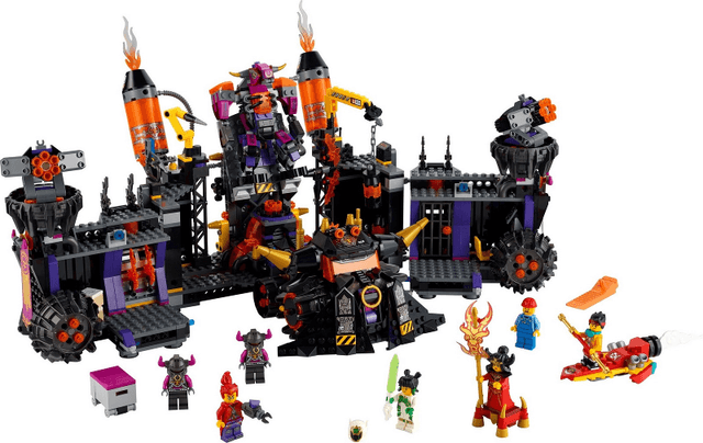 LEGO The Flaming Foundry (80016-1) set, 2020