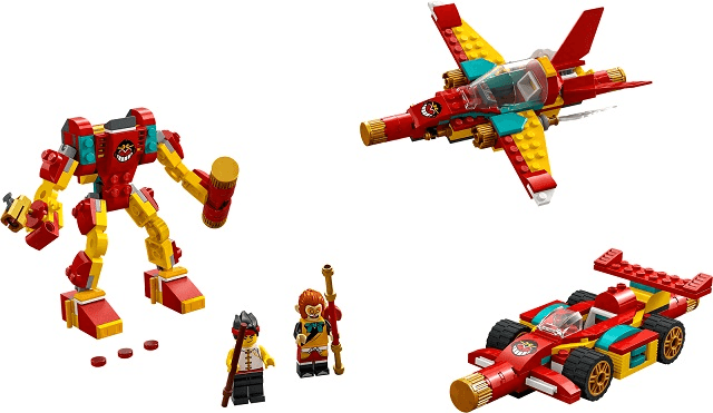 LEGO Monkie Kid’s Staff Creations (80030-1) set, 2022