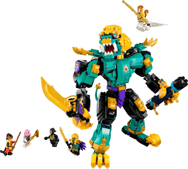 LEGO The Mighty Azure Lion (80048-1) set, 2023