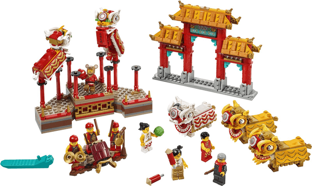 LEGO Lion Dance (80104-1) set, 2020