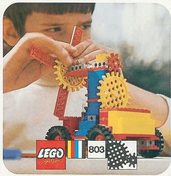 LEGO Gear/Wheel Set (803-2) set, 1972