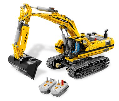 LEGO Motorized Excavator (8043-1) set, 2010