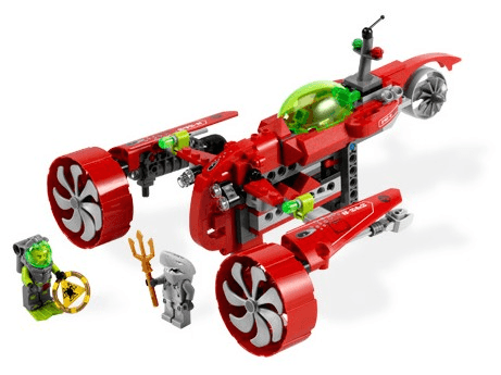 LEGO Typhoon Turbo Sub (8060-1) set, 2010