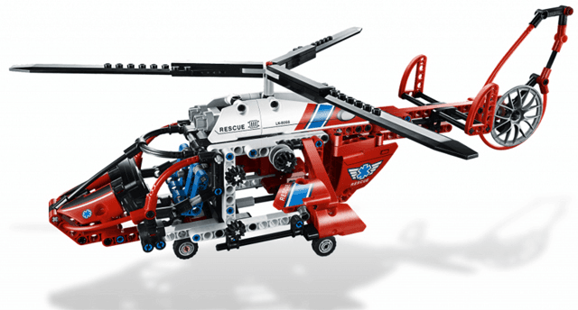 LEGO Rescue Helicopter (8068-1) set, 2011