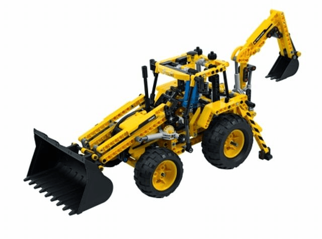 LEGO Backhoe Loader (8069-1) set, 2011
