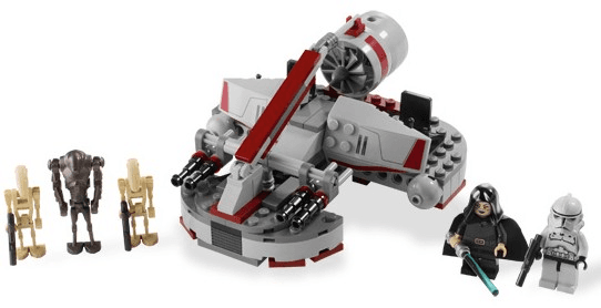 LEGO Republic Swamp Speeder - Limited Edition (8091-1) set, 2010