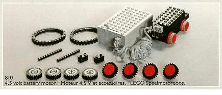LEGO Basic Motor Set (810-1) set, 1985