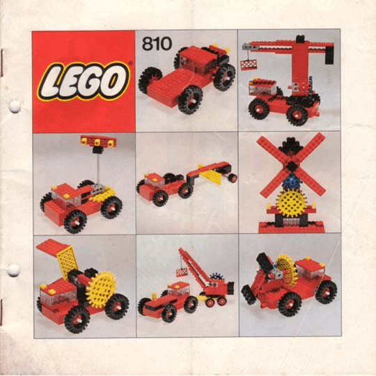 LEGO Gear Truck Set (810-3) set, 1974