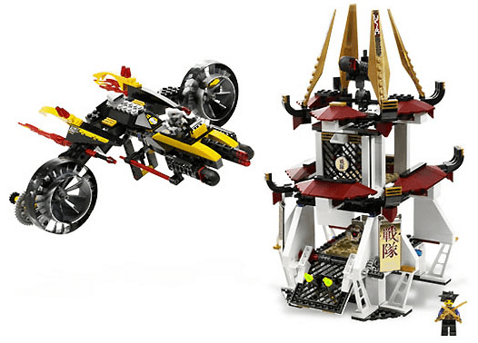 LEGO Fight for the Golden Tower (8107-1) set, 2007