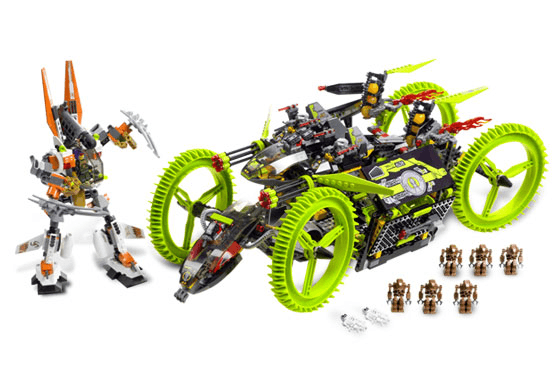 LEGO Mobile Devastator (8108-1) set, 2007