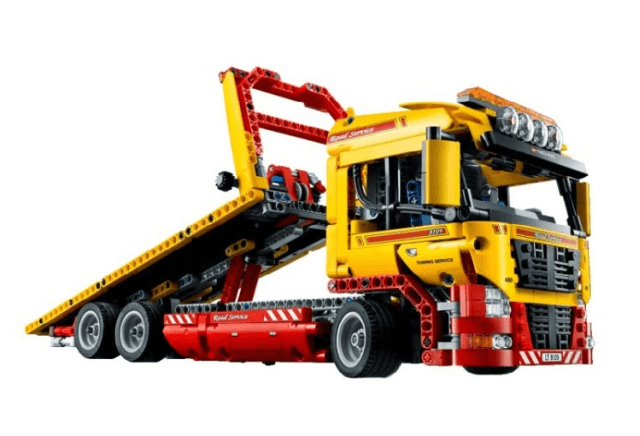 LEGO Flatbed Truck (8109-1) set, 2011