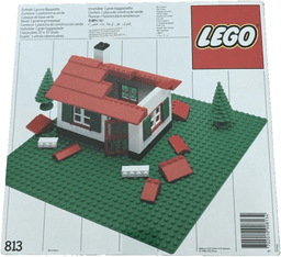 LEGO Baseplate, Green (813-1) set