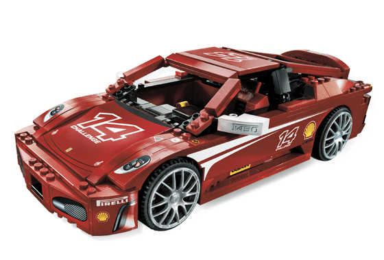 LEGO Ferrari F430 Challenge (8143-1) set, 2007