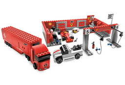 LEGO Ferrari F1 Pit (8155-1) set