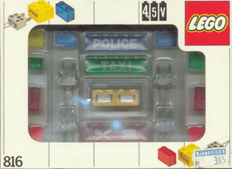 LEGO Lighting Bricks, 4.5V (816-1) set
