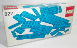 LEGO Blue Plates Parts Pack (822-1) set