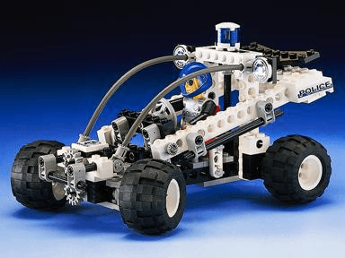 LEGO Coastal Cop Buggy / Police Buggy / Miami Police Patrol / Miami Beach Patrol (8230-1) set, 1996
