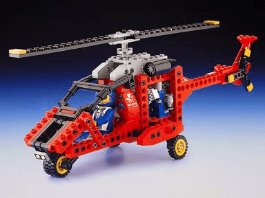 LEGO Chopper Force (8232-1) set, 1997