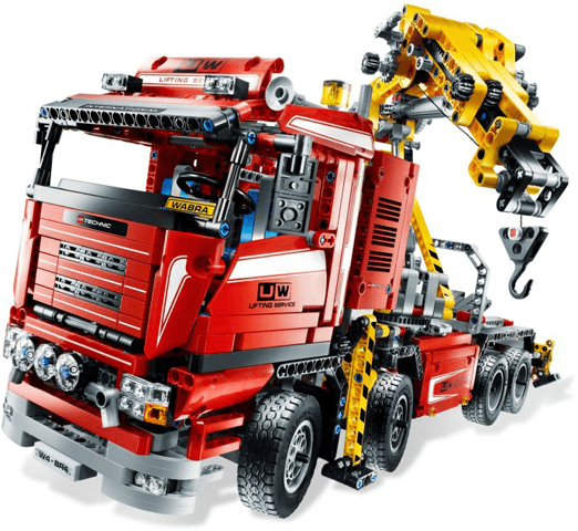 LEGO Crane Truck (8258-1) set, 2009