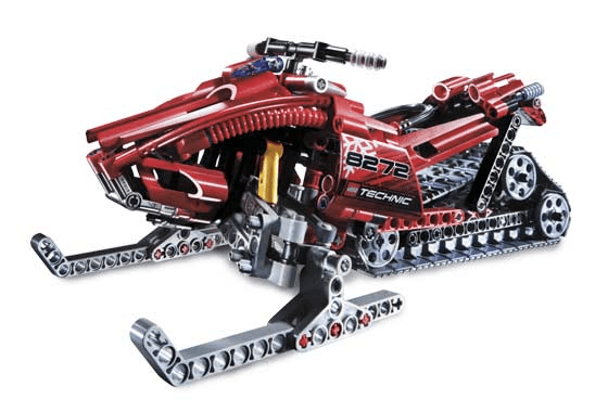 LEGO Snowmobile (8272-1) set, 2007