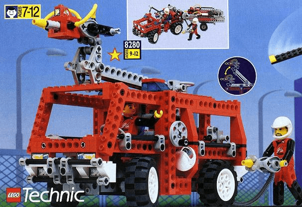 LEGO Fire Engine (8280-1) set, 1995