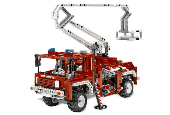 LEGO Fire Truck (8289-1) set, 2006