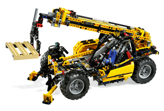 LEGO Telescopic Handler (8295-1) set, 2008